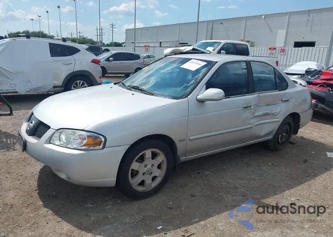 2006 Nissan Sentra 1.8S from USA, damaged, VIN 3N1CB51D96L456003